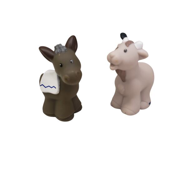 Vintage Little People Nativity Scene Baby Jesus Mary Joseph Mattel 2002 - Picture 2 of 16